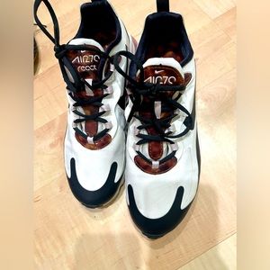 Nike 270 react Tortoise Black/White/Barely Rose Tortoise Shell